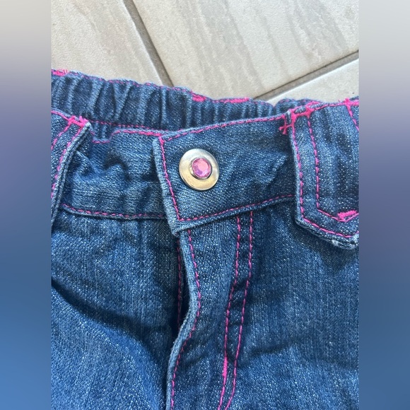 Y2K Ariel the little mermaid embroidered denim size 5‎ - Picture 4 of 6